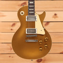 Gibson 1957 Les Paul Goldtop Darkback Reissue Double Gold electric guitar with dual humbuckers and gold hardware