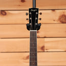 Bourgeois Downeast LDB Hawaiian Blues acoustic guitar Natural finish with rosewood fretboard and chrome tuners