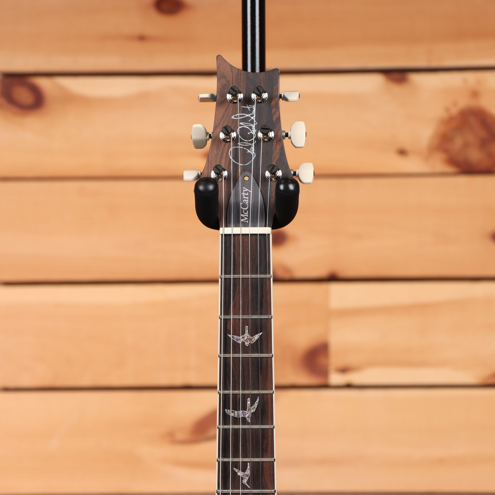 PRS Wood Library McCarty Tremolo electric guitar Arctic Blue with rosewood fretboard and bird inlays
