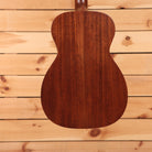 Martin 0-17 acoustic guitar Dark Mahogany with solid mahogany back showing natural wood grain