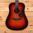 Boucher SG12-52-BE dreadnought 12-string acoustic guitar Sunburst finish with tortoise pickguard and binding
