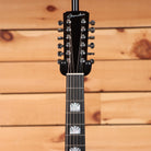 Boucher SG12-52-BE 12-string acoustic guitar Sunburst with ebony fretboard and maple leaf inlays