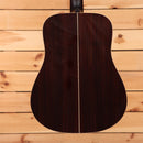 Boucher SG12-52-BE dreadnought acoustic guitar Sunburst with figured rosewood back and cream binding