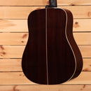 Boucher SG12-52-BE dreadnought acoustic guitar Sunburst with rosewood back and sides white binding