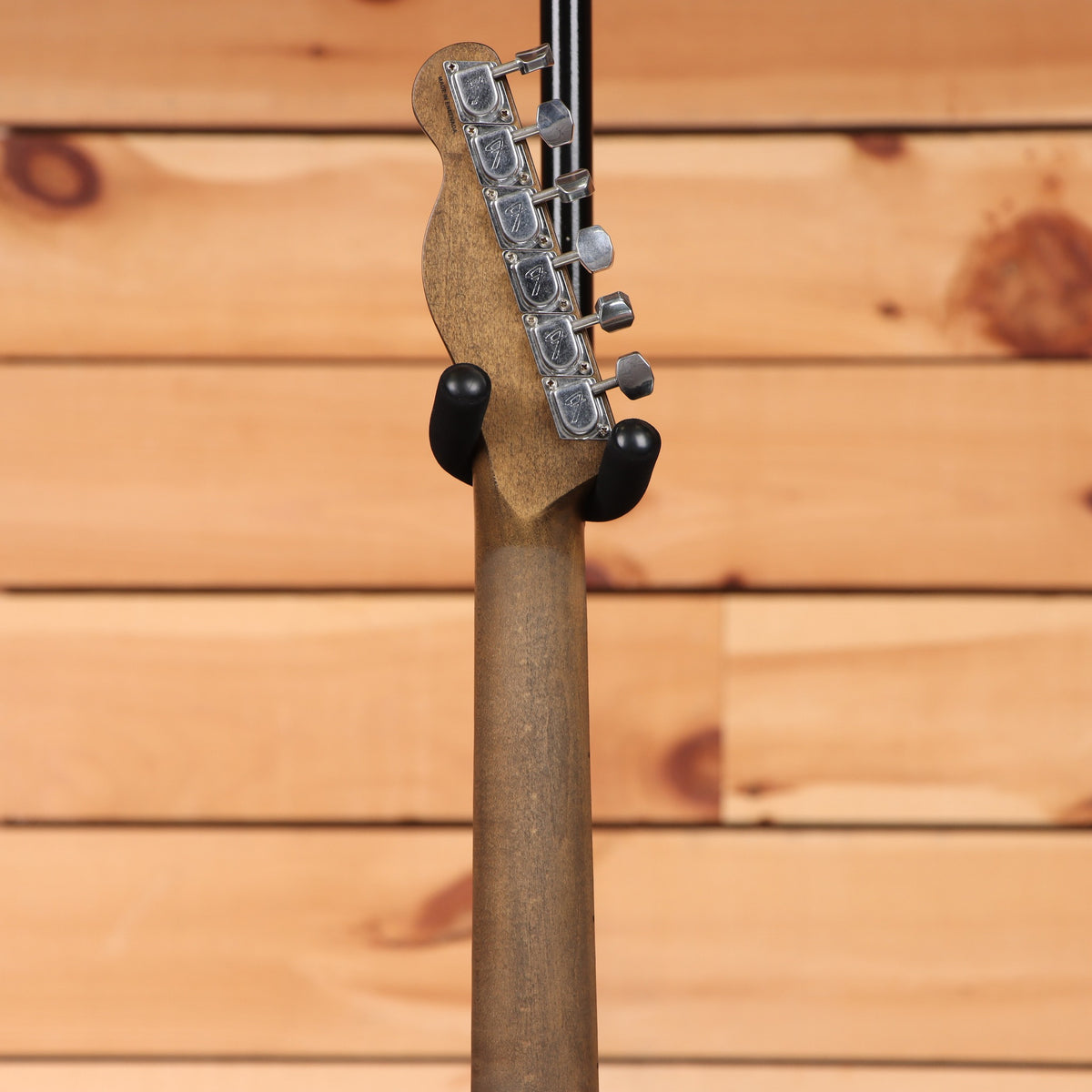 Fender John Osborne Telecaster electric guitar Olympic White with aged roasted maple neck and vintage-style chrome tuners