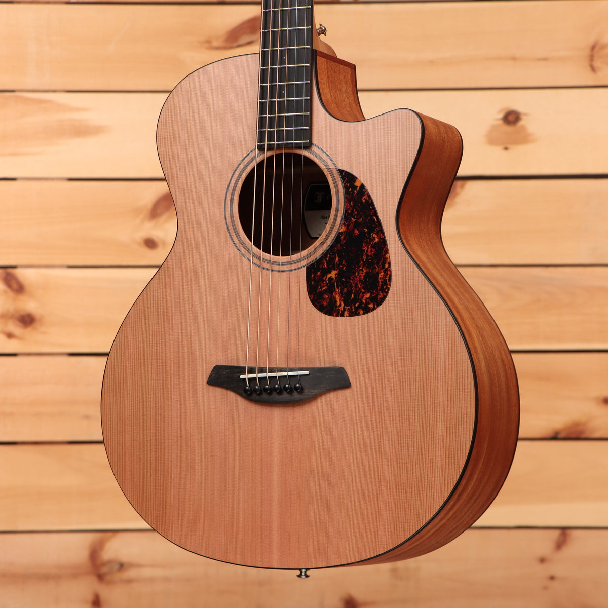 Furch Blue BARc-CMa acoustic-electric guitar Natural with cedar top cutaway and tortoiseshell pickguard