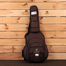 Furch Blue BARc-CMa acoustic guitar gig bag brown padded case with multiple zip pockets and shoulder strap