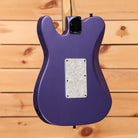 Fender LTD Player Fusion Telecaster HH electric guitar Aura Metallic with pearloid back plate and maple neck