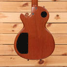 Tom Anderson Bulldog electric Les Paul-style guitar Satin Natural Red with mahogany back and black control covers
