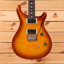 PRS CE-24 electric guitar McCarty Burst flamed maple top with dual humbuckers and tremolo bridge