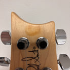 PRS CE-24 electric guitar McCarty Burst maple neck headstock with chrome tuners back view