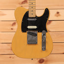 Fender Player Plus Nashville Telecaster electric guitar Butterscotch Blonde with three single-coil pickups and maple neck