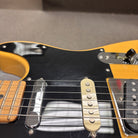 Fender Player Plus Nashville Telecaster electric guitar Butterscotch Blonde with three Noiseless single-coil pickups