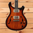 PRS SE Hollowbody semi-hollow electric guitar Tobacco Sunburst with dual humbuckers and bird inlays