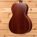 Martin 00L-16E acoustic-electric guitar Black Smoke with mahogany back and cream binding