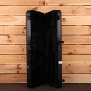 PRS Special Semi-Hollow guitar hard case black molded plastic with latches shown open