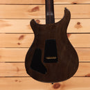 PRS Special Semi-Hollow electric guitar Fuschia finish showing mahogany back with black cavity covers and gold hardware