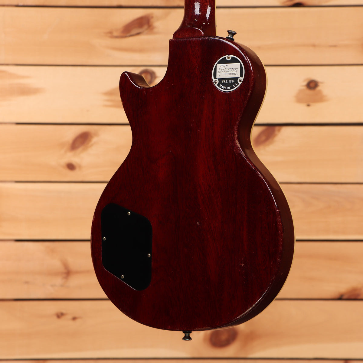 Gibson 1960 Les Paul Reissue Light Aged electric guitar Tomato Soup Burst mahogany back with Gibson Custom medallion