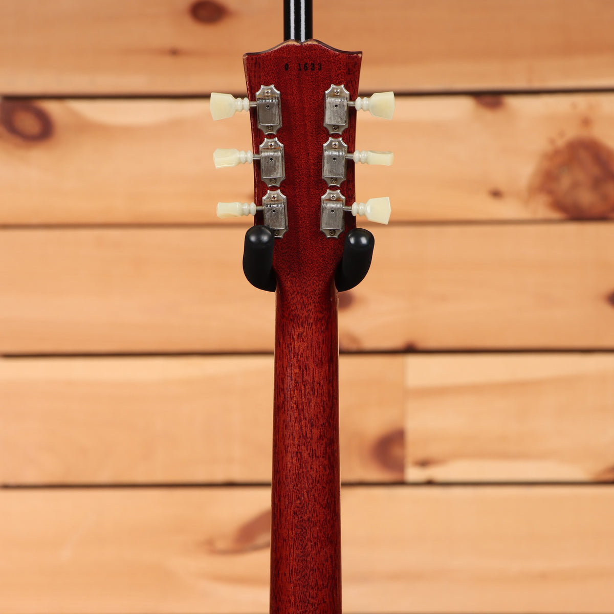 Gibson 1960 Les Paul Reissue Light Aged Tomato Soup Burst electric guitar mahogany neck with vintage-style Kluson tuners