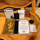 Gibson Custom Murphy Lab 1968 Les Paul Custom Reissue Light Aged Ebony certificate of authenticity and case accessories
