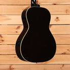 Gibson L-00 Original parlor acoustic guitar Vintage Sunburst with cream body binding shown from rear
