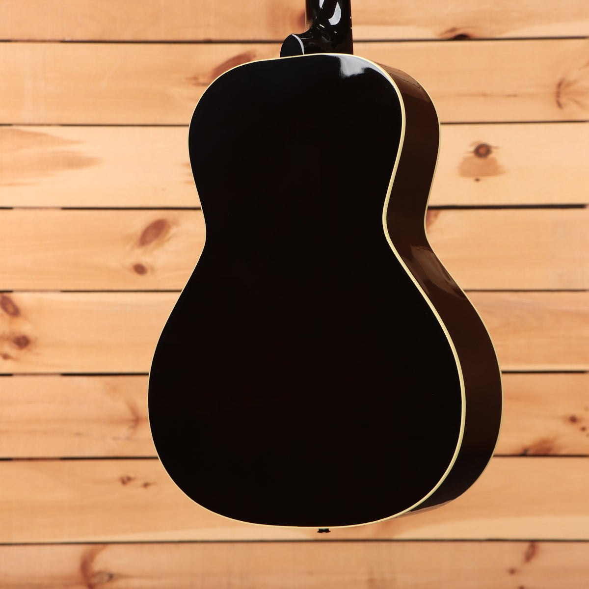 Gibson L-00 Original acoustic parlor guitar Vintage Sunburst with cream body binding shown from rear