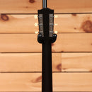 Gibson L-00 Original Vintage Sunburst acoustic guitar rear headstock view with chrome tuners and black finish neck