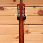 Gibson 1959 Les Paul Standard Reissue Heavy Aged Faded Peach Burst mahogany neck back headstock with vintage tuners