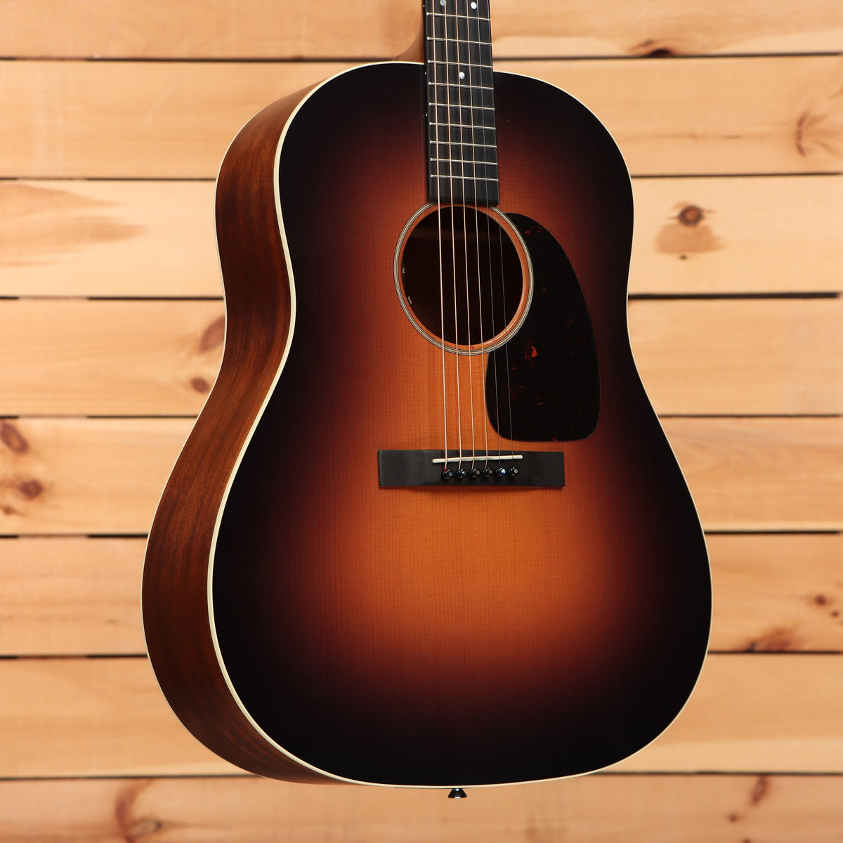 Martin DSS-16E dreadnought acoustic-electric guitar 1935 Burst finish with tortoise pickguard and sunburst spruce top