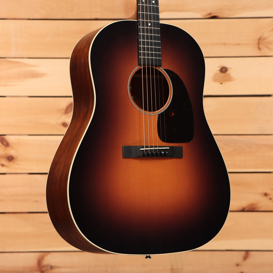 Martin DSS-16E dreadnought acoustic-electric guitar 1935 Burst finish with tortoise pickguard and sunburst spruce top