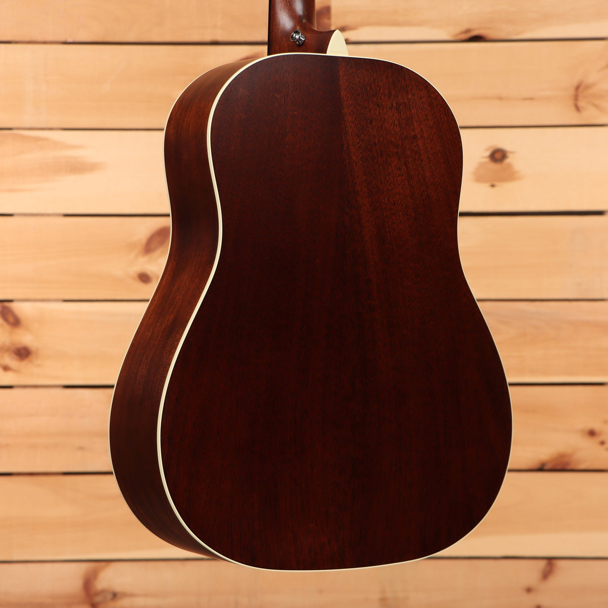Martin DSS-16E 1935 Burst dreadnought acoustic-electric guitar with solid mahogany back and cream binding