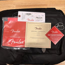 Fender Limited American Professional Classic Telecaster Sonic Blue gig bag with certificate of authenticity and documentation