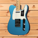Fender 75th Anniversary Player II Baritone Telecaster electric guitar Lake Placid Blue with maple neck and single-coil pickup