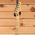 Fender 75th Anniversary Player II Baritone Telecaster Lake Placid Blue electric guitar with maple fretboard
