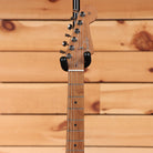 Fender Limited American Professional Classic Stratocaster Daphne Blue electric guitar with maple fretboard and chrome tuners