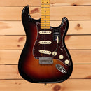Fender American Professional Stratocaster electric guitar 3-Tone Sunburst maple neck tortoiseshell pickguard triple single-co