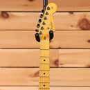 Fender American Professional Stratocaster electric guitar 3 Tone Sunburst with maple fretboard and black tuners