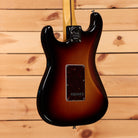 Fender American Professional Stratocaster electric guitar 3-Tone Sunburst with tortoiseshell tremolo cavity cover maple neck