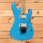 Charvel American Neo-Classic San Dimas Style 1 electric guitar Robin's Egg Blue with dual Seymour Duncan humbuckers and Floyd