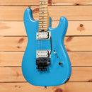 Charvel American Neo-Classic San Dimas Style 1 electric guitar Robin's Egg Blue with dual humbuckers and Floyd Rose tremolo