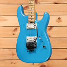 Charvel American Neo-Classic San Dimas Style 1 electric guitar Robin's Egg Blue with dual humbuckers and Floyd Rose tremolo