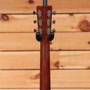 Martin 000-18 acoustic guitar Natural with Aging Toner mahogany neck back view with chrome tuners