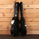 Martin 000-18 acoustic guitar hardshell case black tolex with green plush interior and silver latches