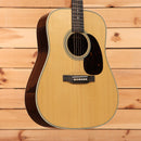 Martin D-28 dreadnought acoustic guitar Natural with Aging Toner spruce top rosewood back and sides tortoise pickguard