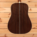 Martin D-28 dreadnought acoustic guitar Natural with Aging Toner rosewood back with decorative center seam inlay strip