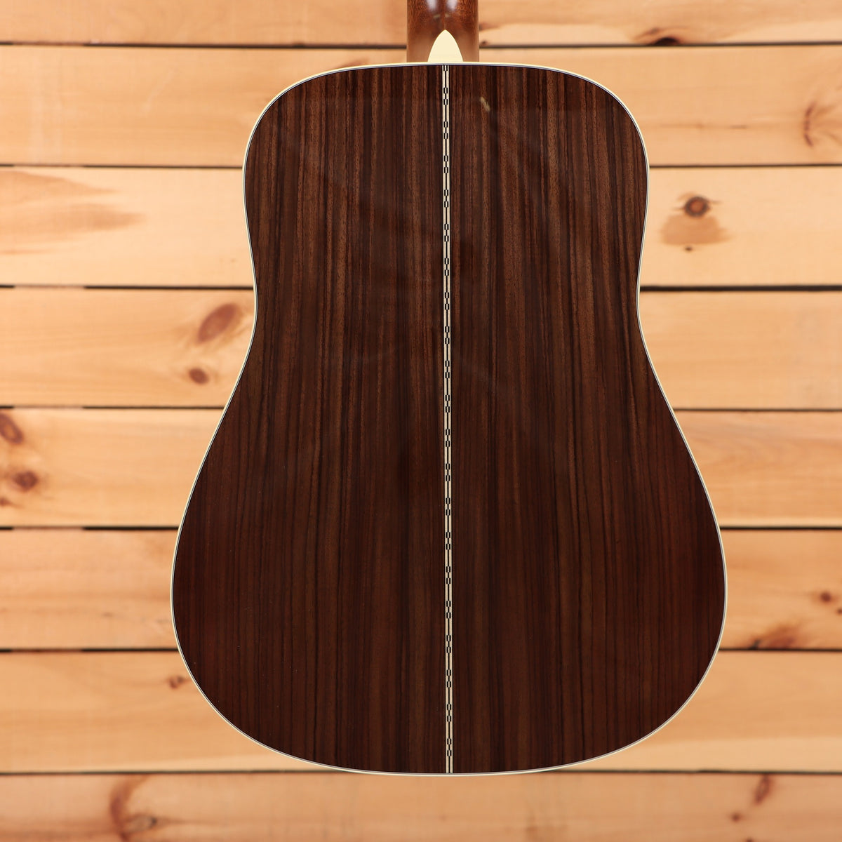 Martin D-28 dreadnought acoustic guitar Natural with Aging Toner rosewood back with decorative center seam inlay strip