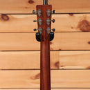 Martin D-28 dreadnought acoustic guitar Natural with Aging Toner mahogany neck rear headstock with chrome Grover tuners