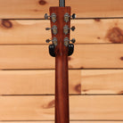 Martin D-28 dreadnought acoustic guitar Natural with Aging Toner mahogany neck rear headstock with chrome Grover tuners