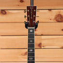 Martin D-41 dreadnought acoustic guitar Natural with Aging Toner ebony fretboard with abalone diamond inlays and gold tuners