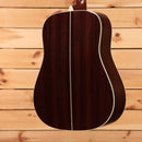 Martin D-41 dreadnought acoustic guitar Natural with Aging Toner featuring rosewood back with herringbone center strip